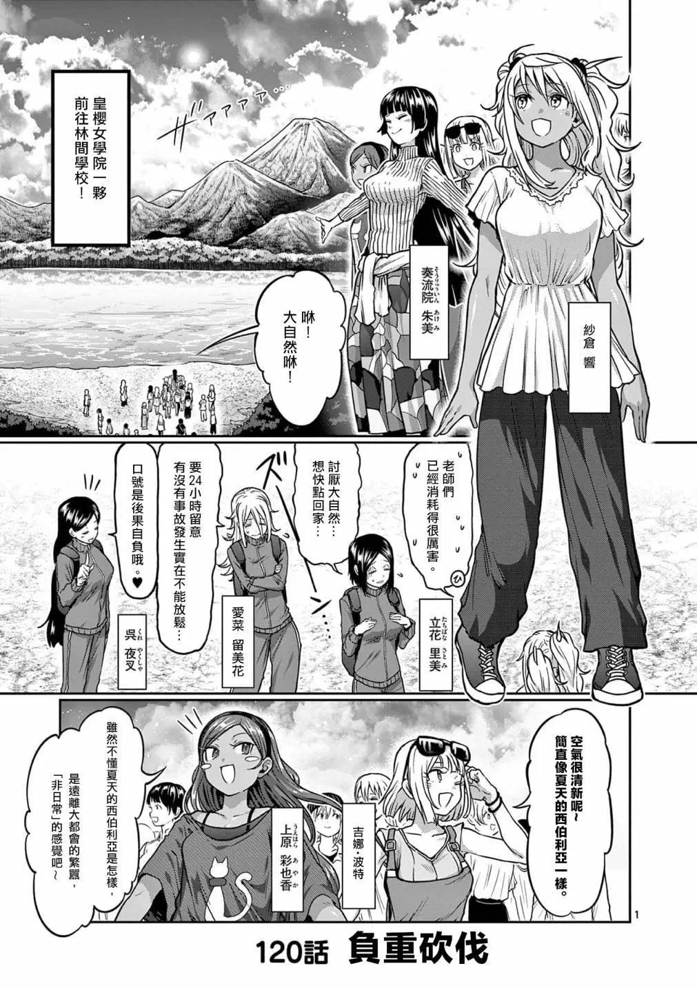肌肉少女：啞鈴，能舉多少公斤？ - 第120話 - 1