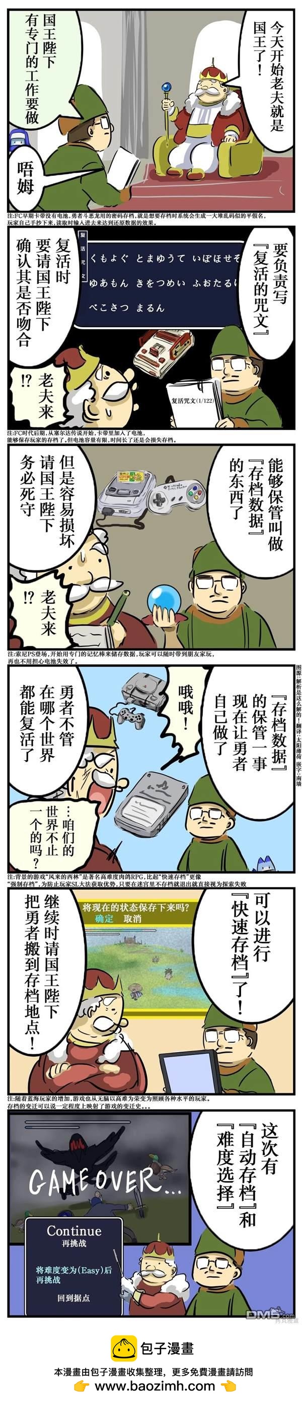 カコミスル老師四格合集 - 國王陛下的工作變遷 - 1