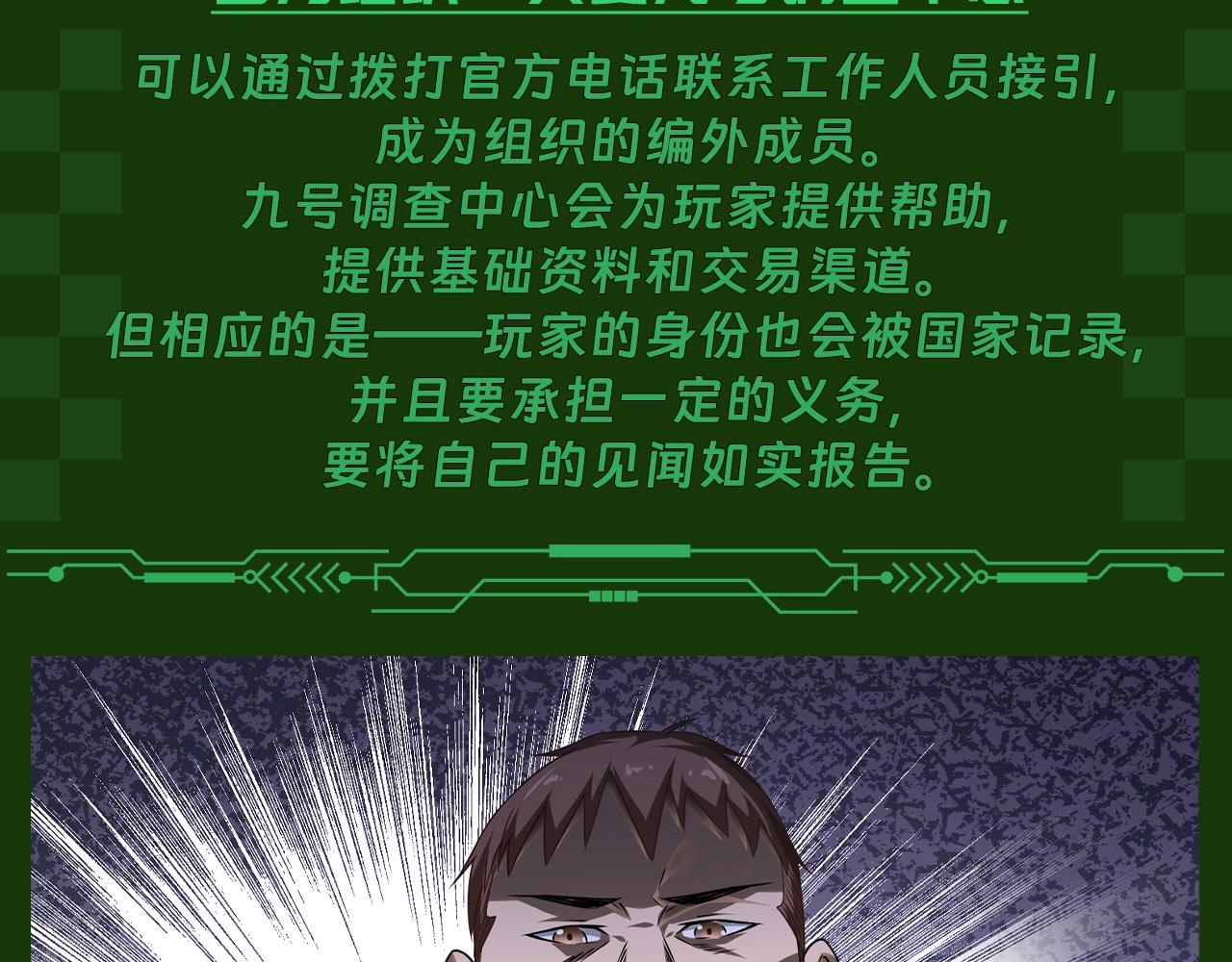全球驚悚：開局萬億冥幣 - 第6期 驚悚遊戲線下組織的補充說明 - 3