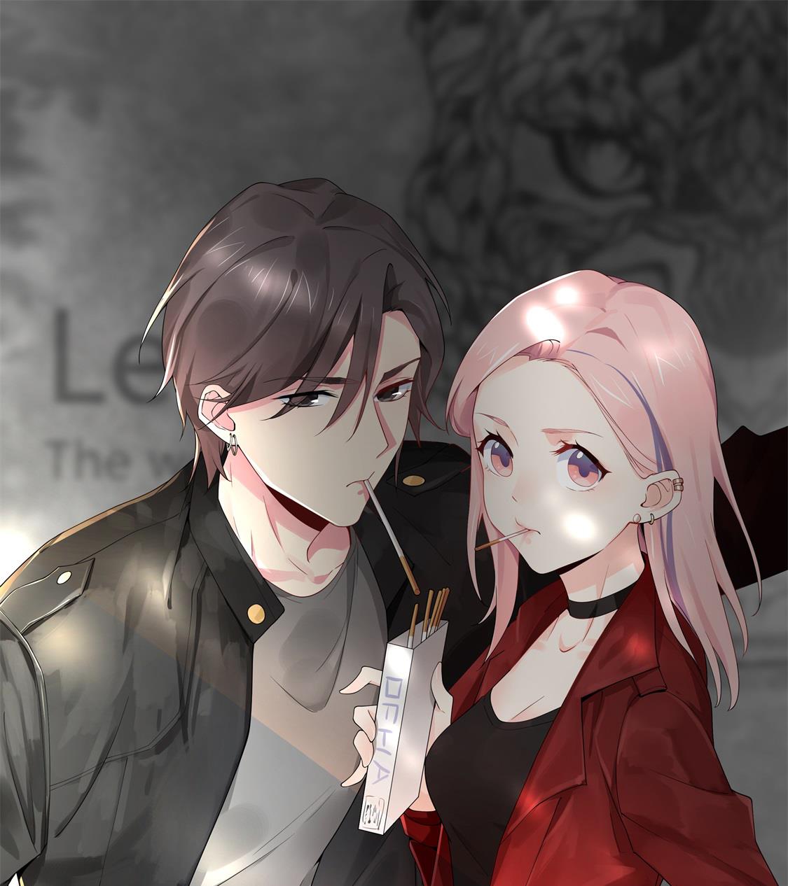 Y字母项链 谈个恋爱2打1 包子漫画