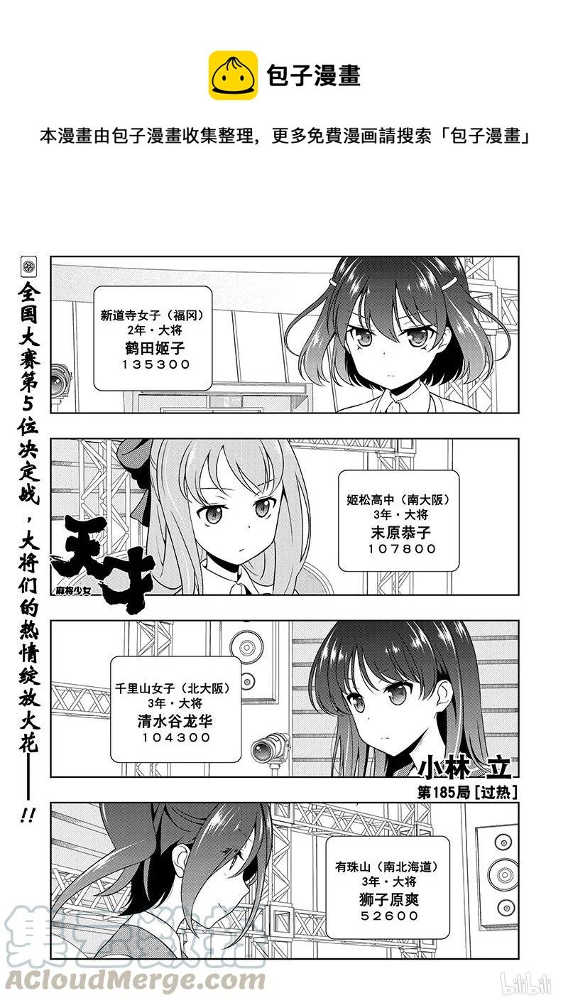 天才麻將少女 - 第185局 過熱 - 1
