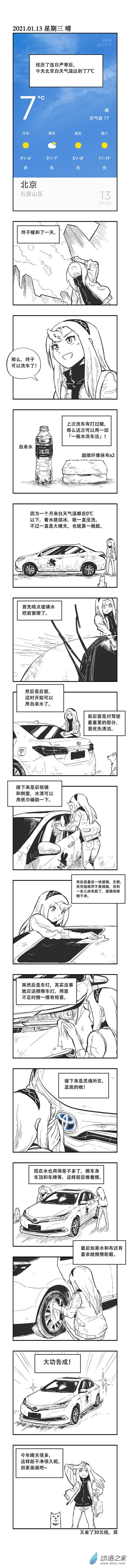 烏賊ichabod日更計劃 - 0008 一瓶水洗車 - 1
